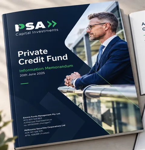 PSA Capital Investments Private Credit Fund information memorandum cover